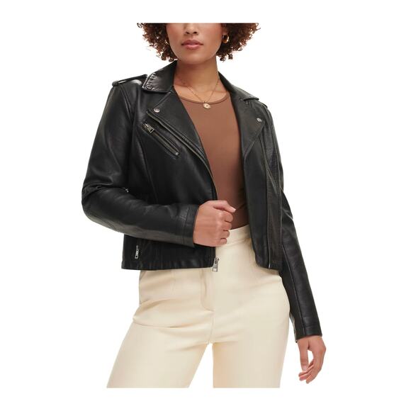Levi's Classic Faux Leather Asymmetrical Moto Jacket - Picture 2 of 6